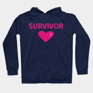 Breast Cancer Survivor Gift Pink Ribbon Awareness Gifts Hoodie